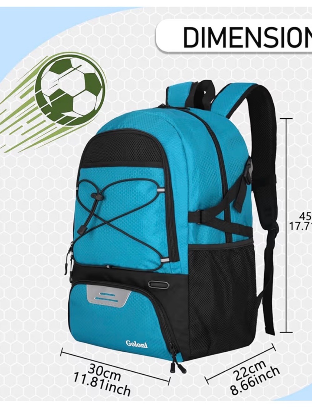 Men’s Turquoise Everyday Backpack